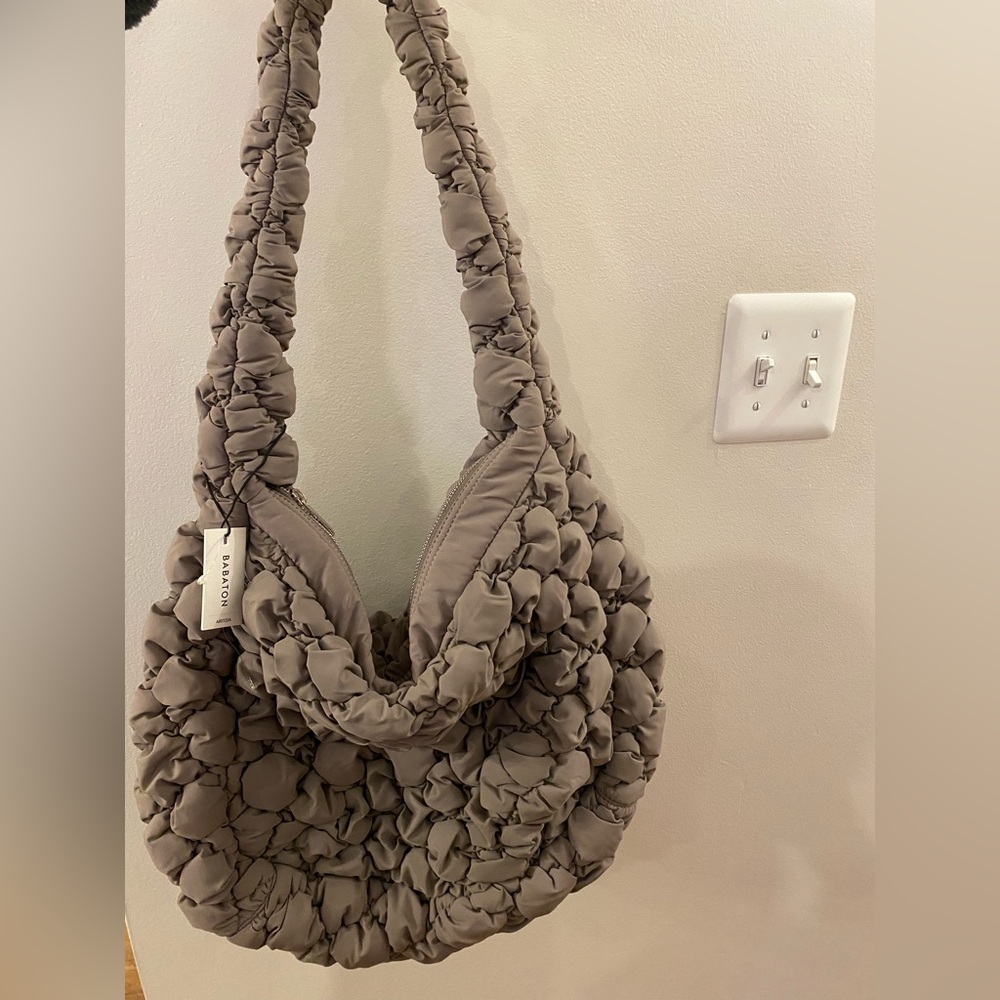 Aritzia Babaton Taupe Curator Bigger Bag